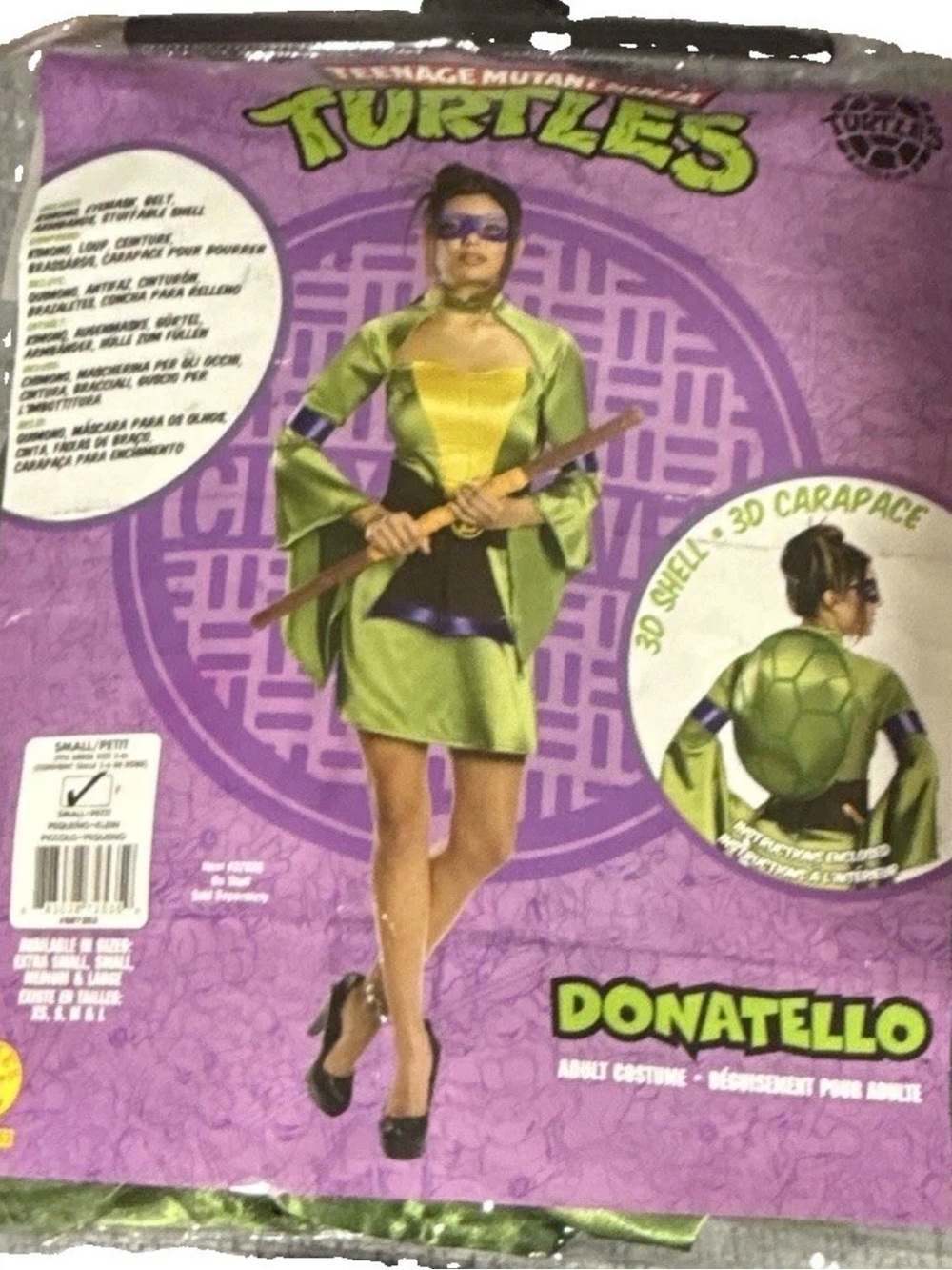 NWT Women’s size: Small Donatello TMNT Costume - (Brand New)